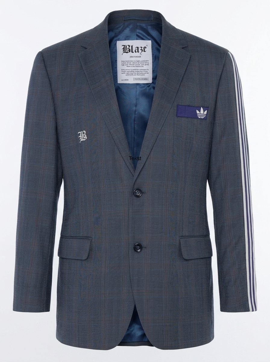 Blazer as ghost packshot after processing
