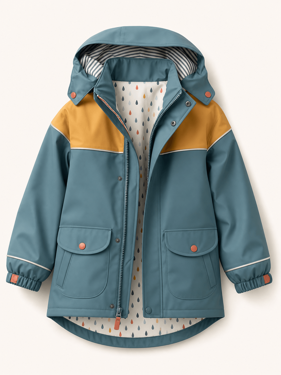 Source packshot of a children's raincoat