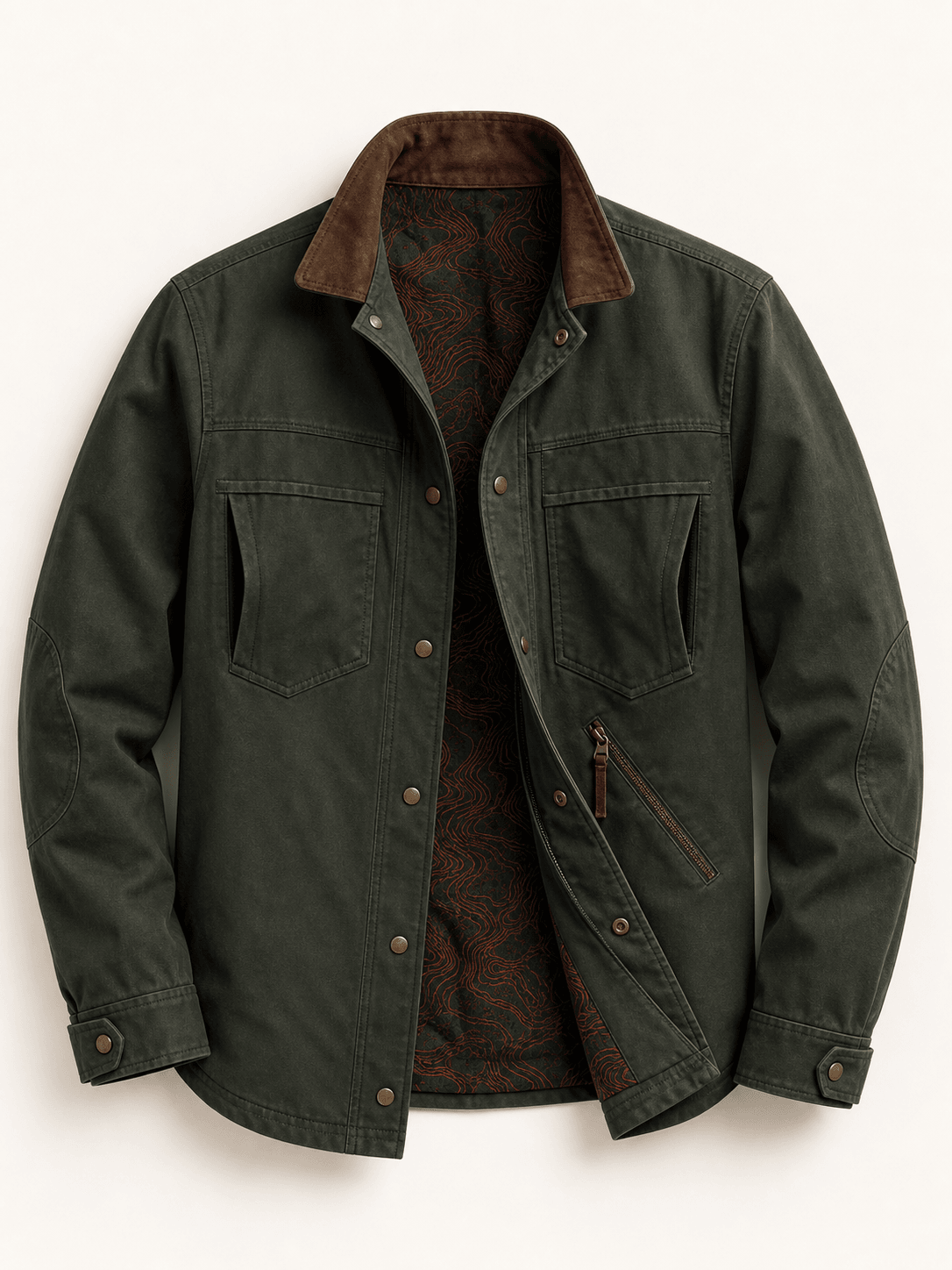 Source packshot of an overshirt