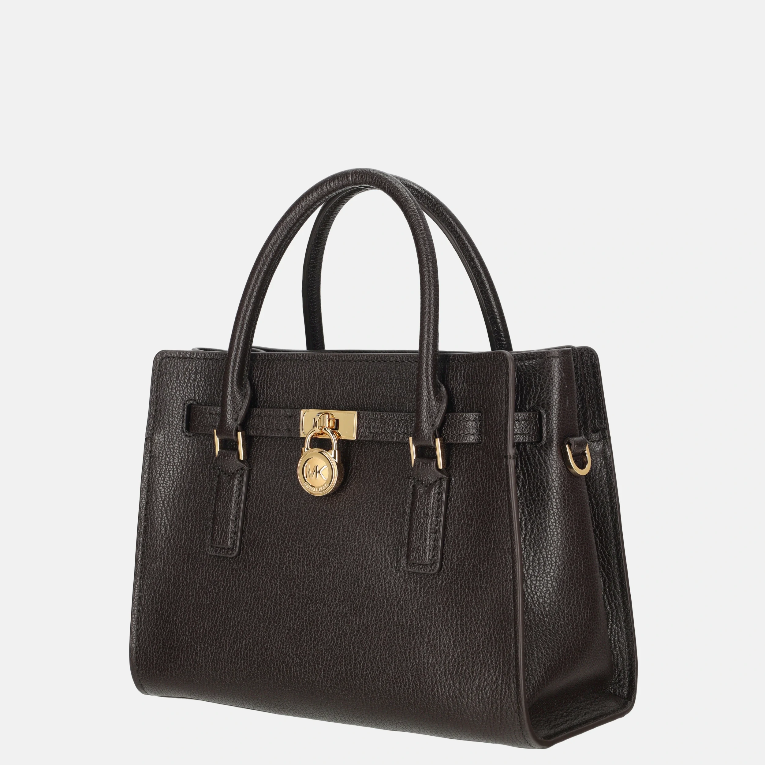 Packshot (trekvartsbild): Michael Kors Hamilton satchel