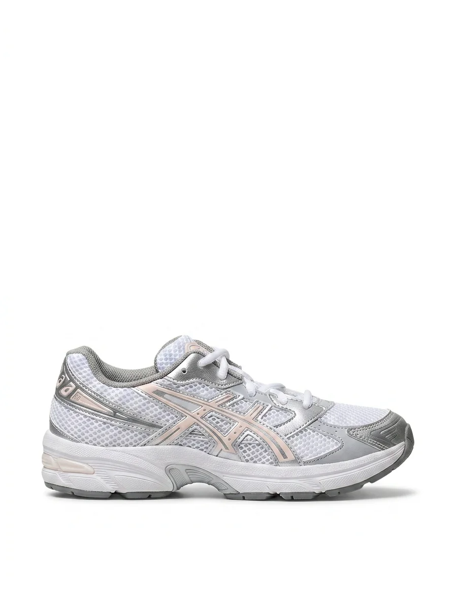 Sales-ready packshot of the same white sneaker on a white background