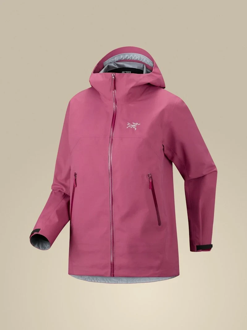 Pink ski jacket from Arc'teryx