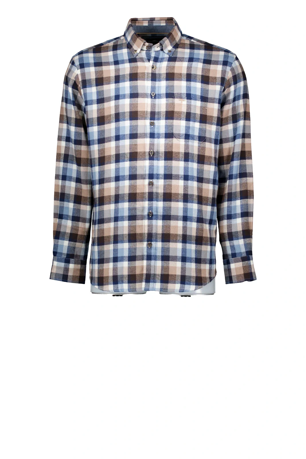Chemise en flanelle à carreaux sur un mannequin