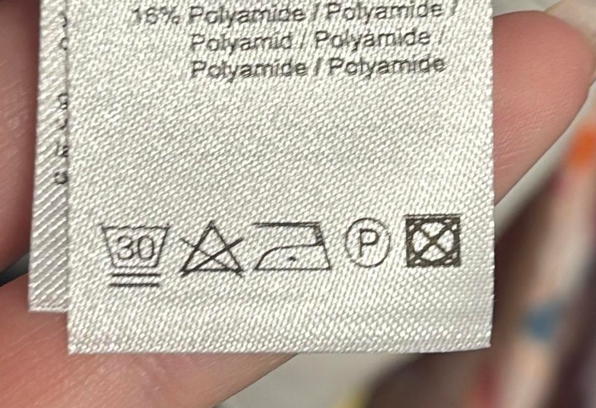 Care label scan in mobile workflow